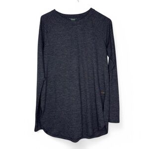 Roots Charcoal Long Sleeve Tee Medium